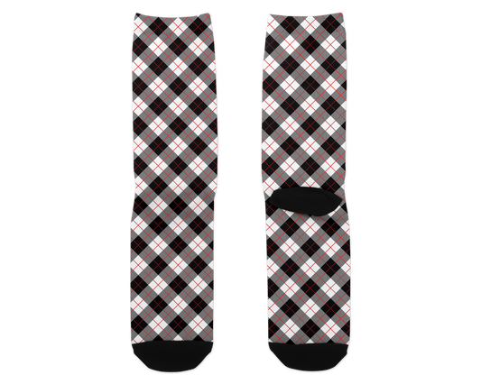 Tan Argyle Dress Socks