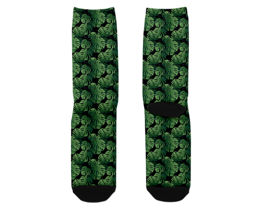 Leafy Dress Socks